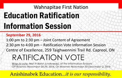 RATIFICATION VOTE Info Session Wahnapitae FN