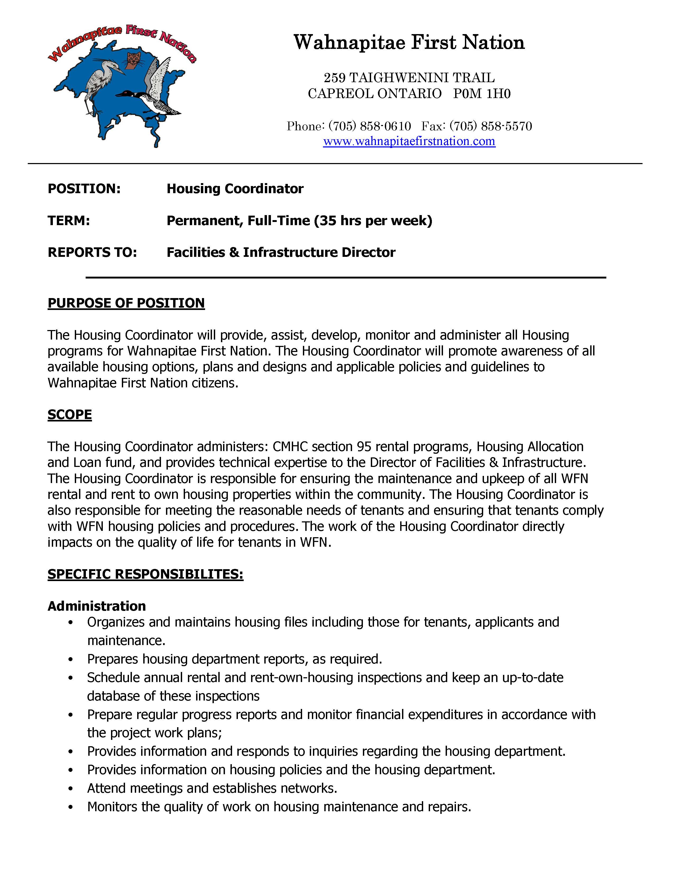 Health Program Support Worker Summer Student