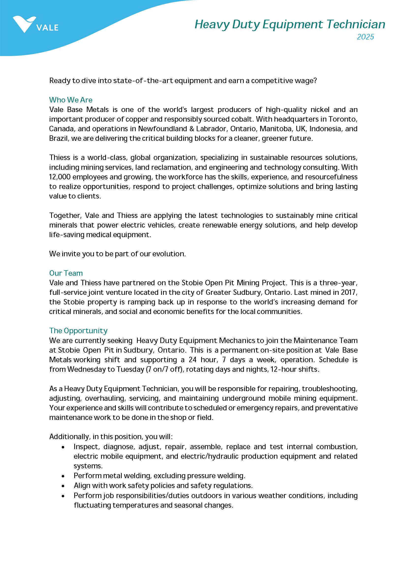 Job Posting HDET Stobie Page 1