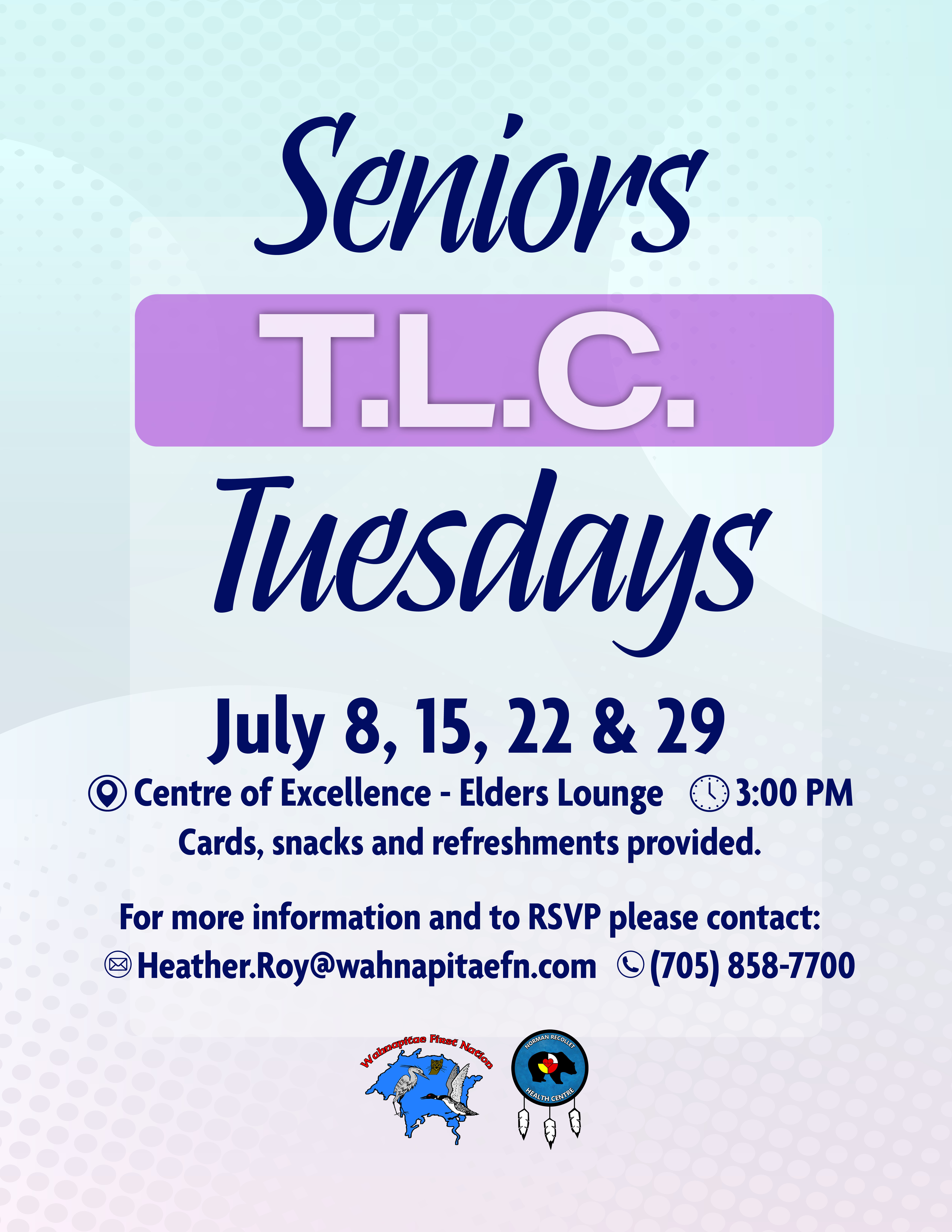 Seniors T.L.C. Tuesdays
