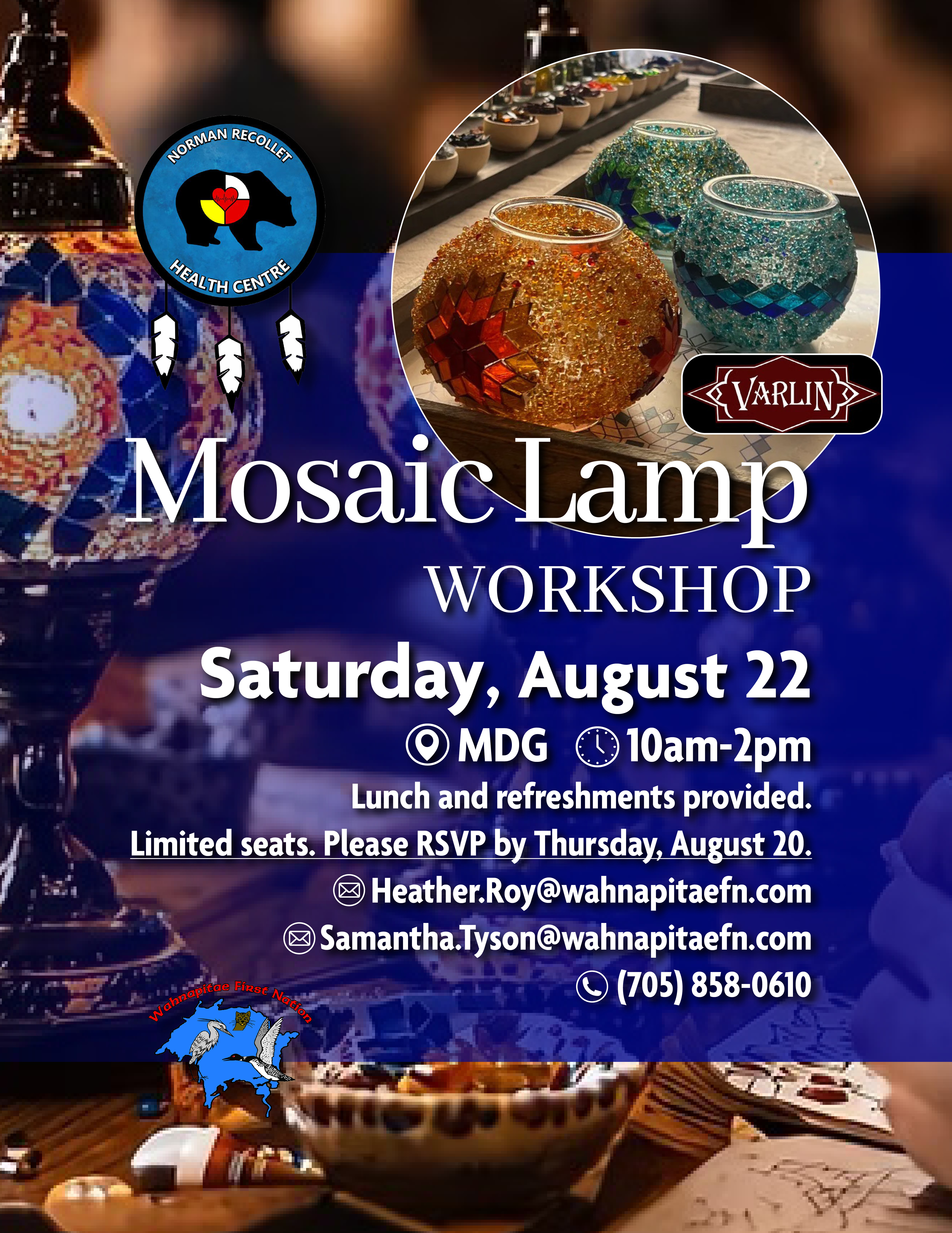 Mosaic Lamp Workshop