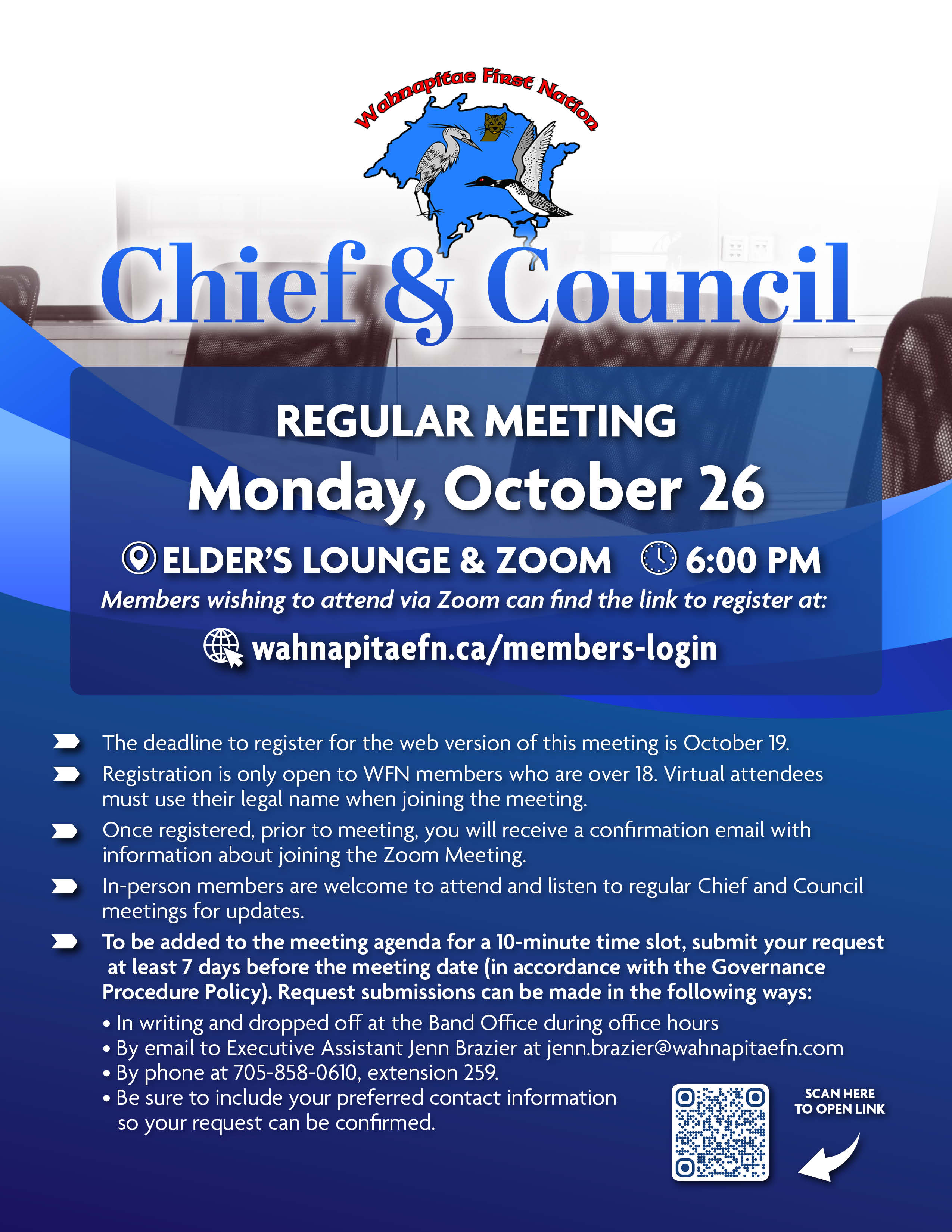 Chief and Council Regular Meeting