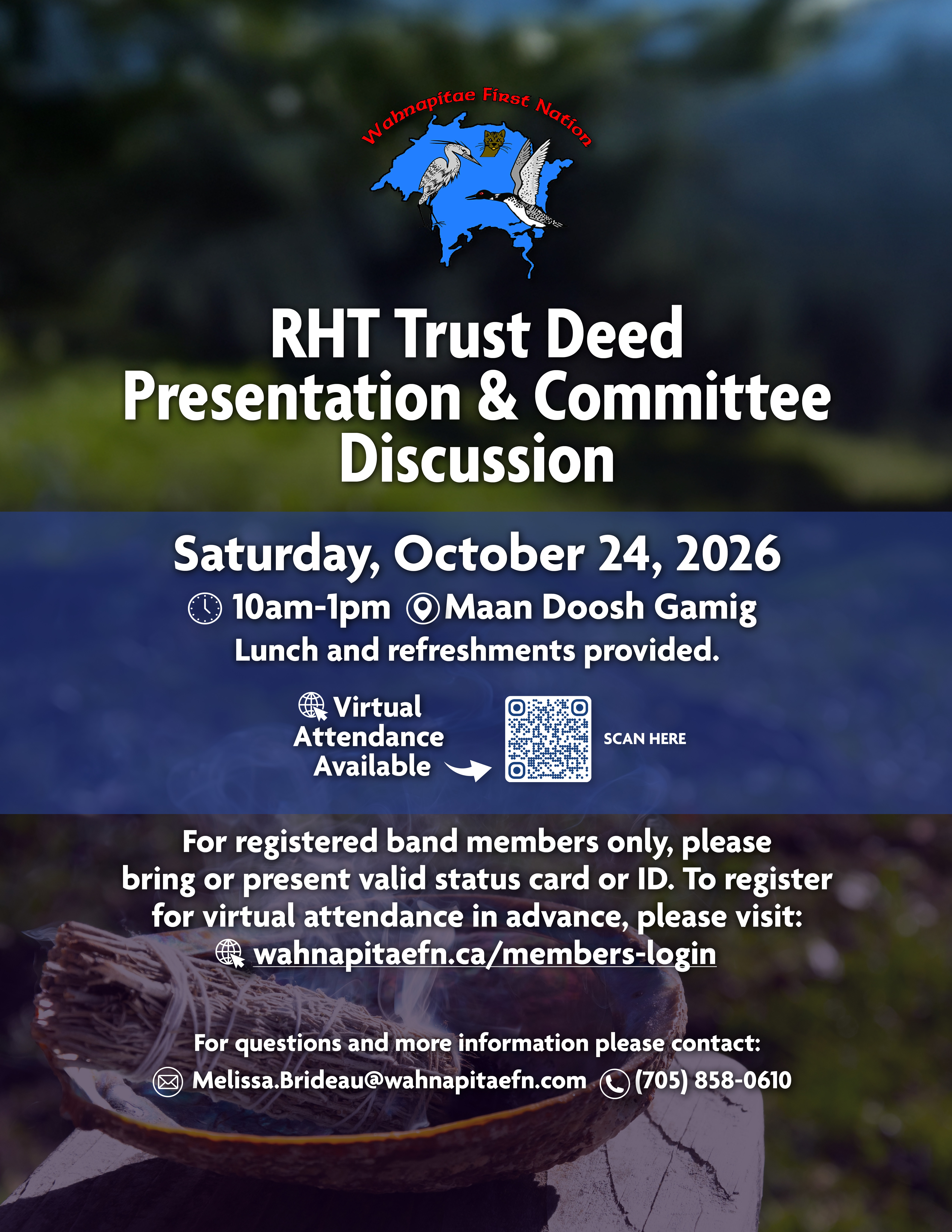 RHT Trust Deed Presentation and Committee Discussion
