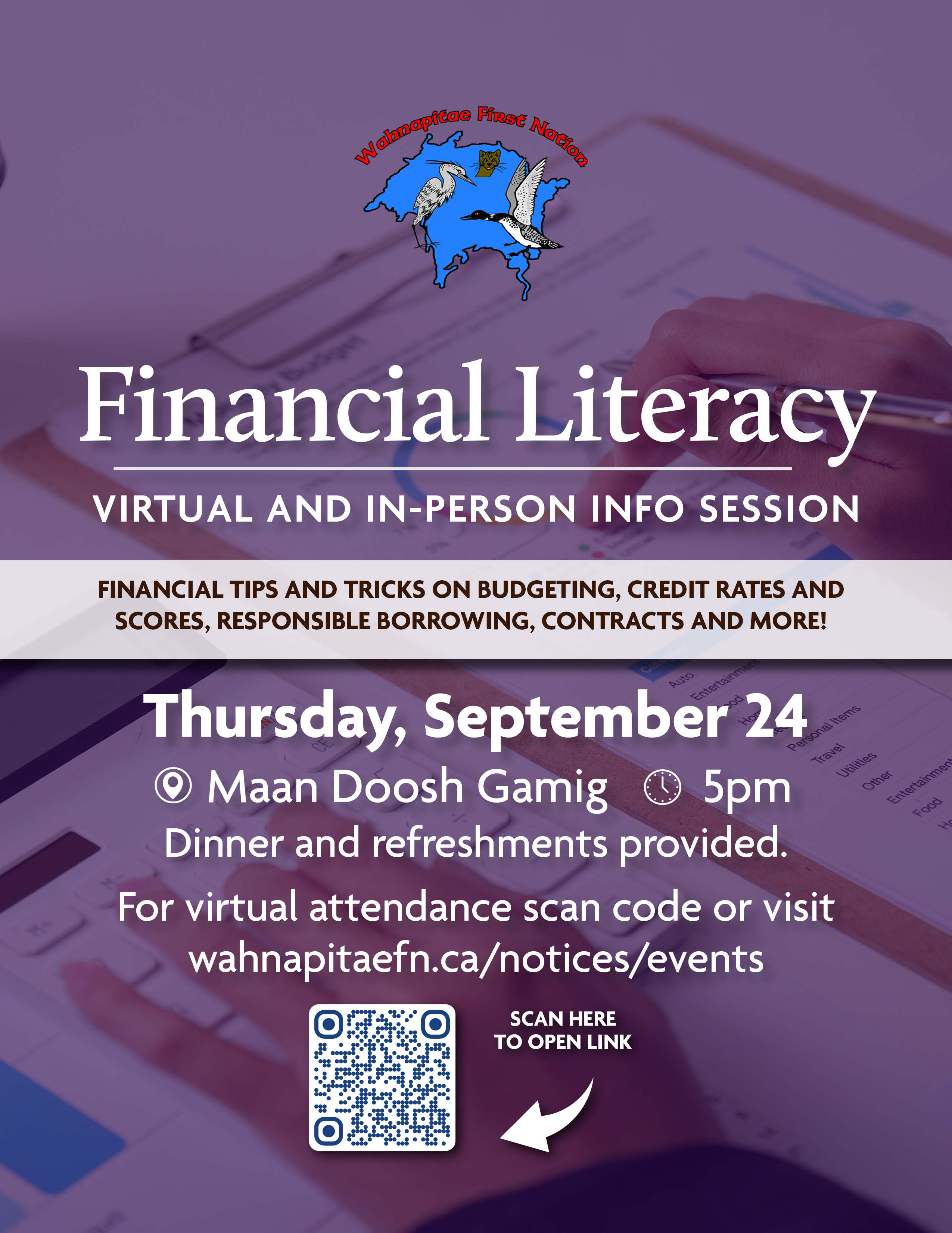 Financial Literacy Info Session