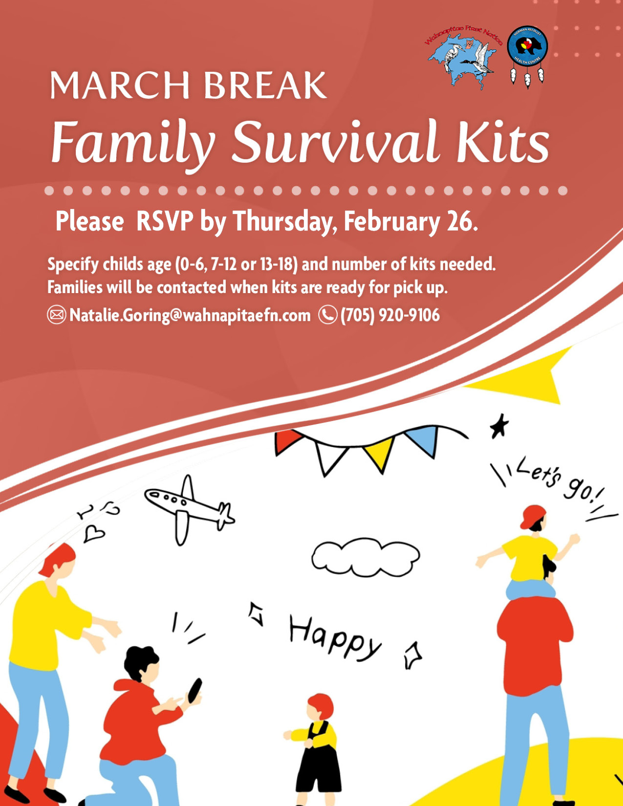 RSVP: March Break Survival Kits