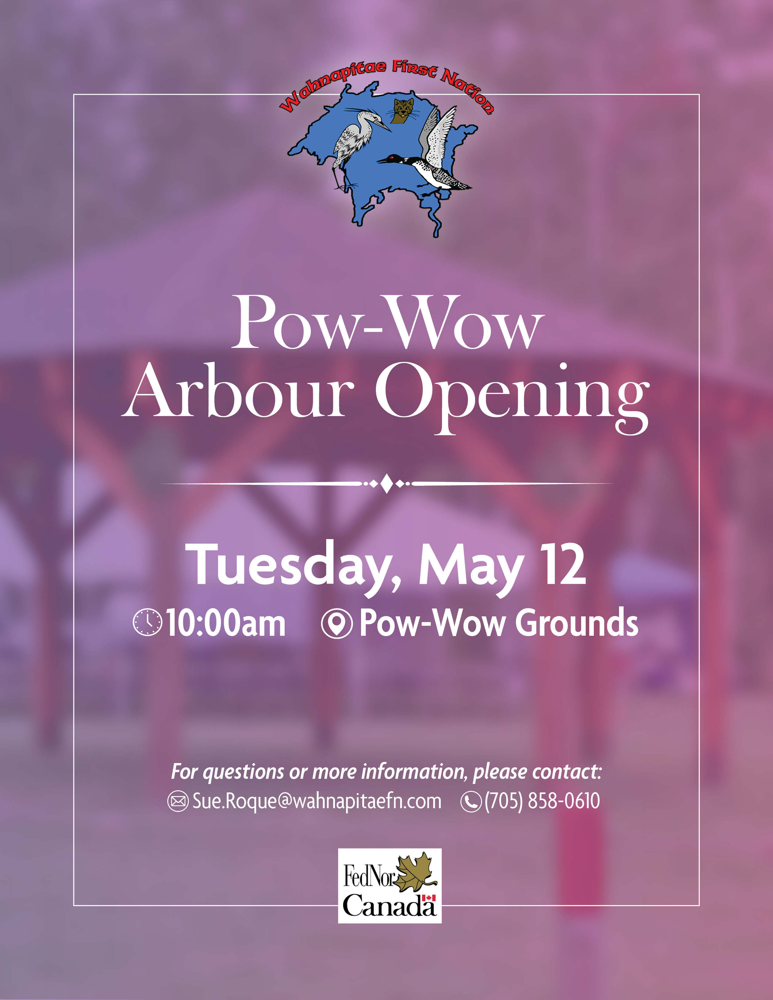 Pow-Wow Arbour Opening