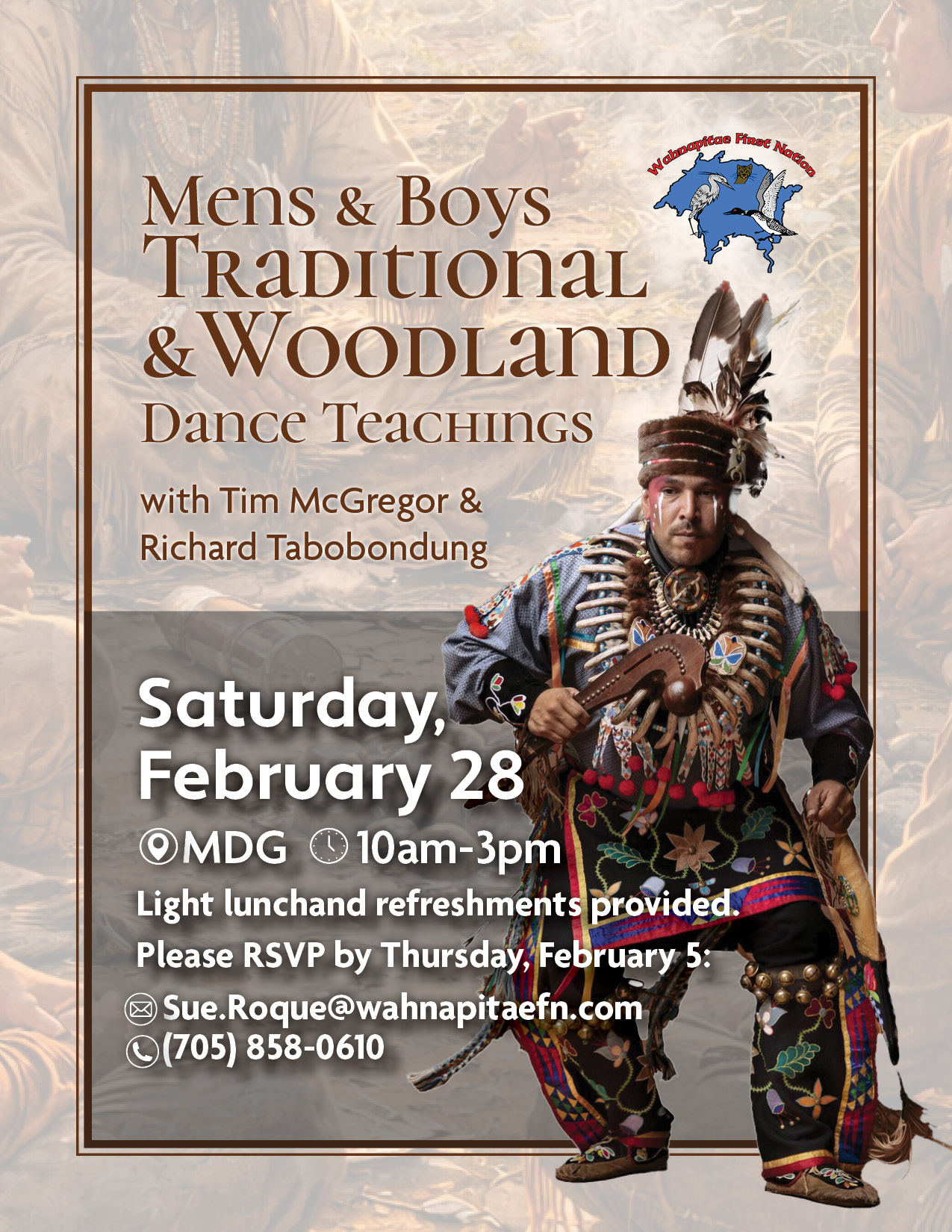 Men's Traditional & Woodland Dance Teachings